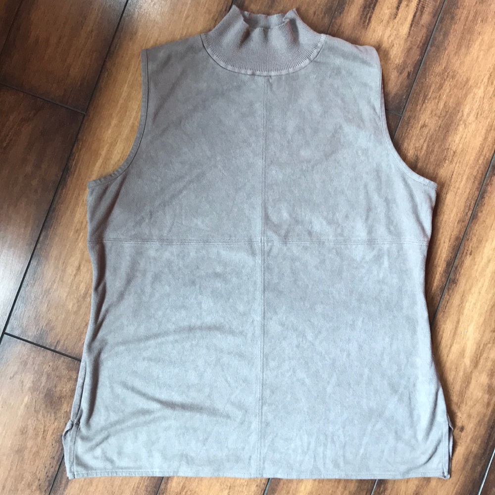 Suede top